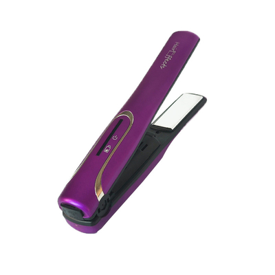 BM139 purple portable constant temperature hair care titanium gold aluminum plate hair straightener