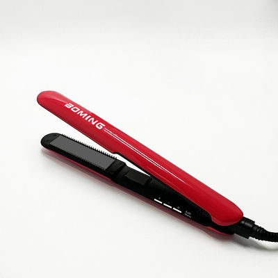 Professional Flat Iron New Style Titanium Plate Hair Straightener With Teeth Comb