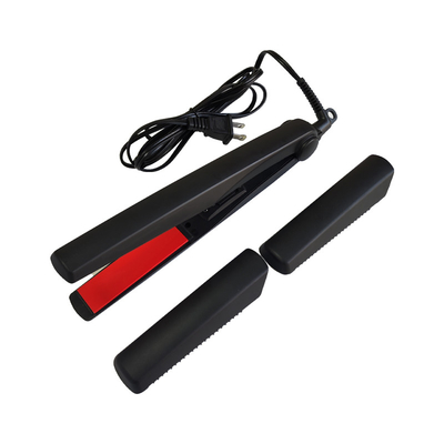 Steam Hair Straightening Iron - Steam Infusion Technology, 1.25 Inch Titanium Plates, Auto Shut-Off