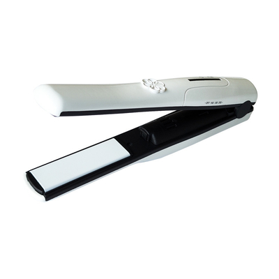 BM138 white portable titanium gold aluminum plate hair straightener hair efficiency