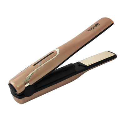 Roll Straight Dual Ceramic Hair Straightening Iron with 2200mah Battery Cell