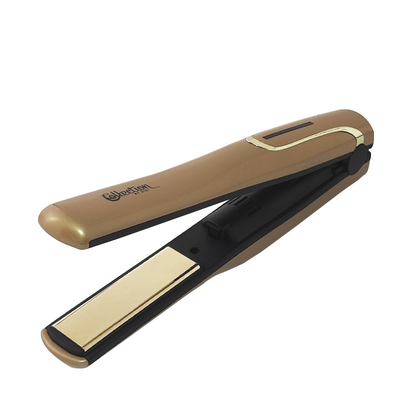 Roll Straight Dual Ceramic Hair Straightening Iron with 2200mah Battery Cell