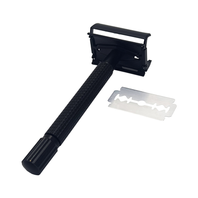 Manual adjustment of imported stainless steel blade double side safety razor