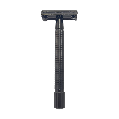 Manual adjustment of imported stainless steel blade double side safety razor head shaving razor