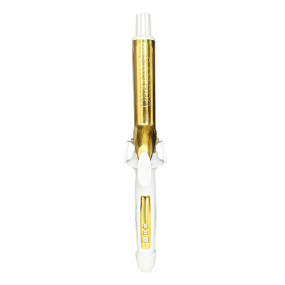 Golden Hair Curling Iron with LCD Intelligent Control Negative Ion for Antiscalding Professional Styling