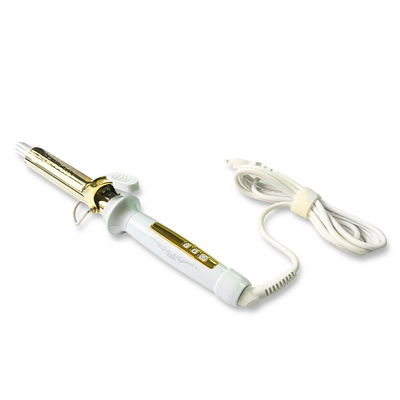 Golden Hair Curling Iron with LCD Intelligent Control Negative Ion for Antiscalding Professional Styling