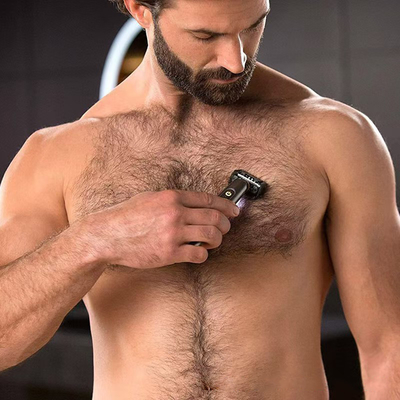 Aluminum Alloy Cutter Head Hair Beard Trimmer Washable Cutter Head 60+ Minutes Runtime
