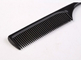 Black Thin Plastic Hair Styling Comb Hairdressing Pointed Toothed With Rat Tail