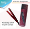 Electric Smart Red Hair Straightening Tools Adjustable Temp For Hair Styling