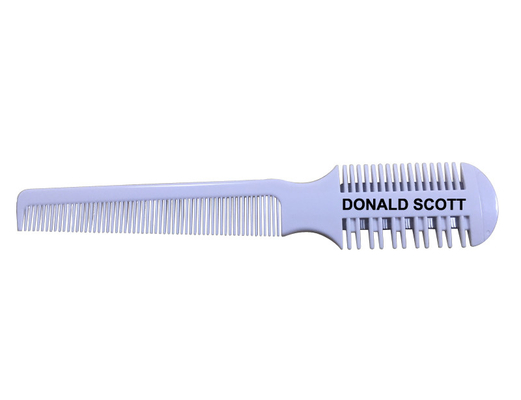 Customized Hair Shaving Blade Stainless Steel Blade Portable Hair Comb For Thin Hair