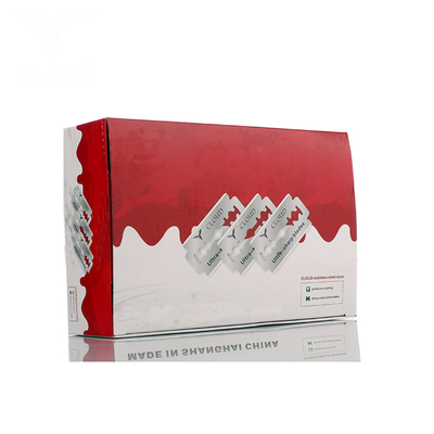 Teflon Coated Double Edge Safety Razor Blades Disposable 6cr13 SS Material