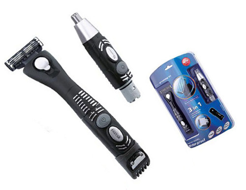 AAA Battery Hair Beard Trimmer Safety Convenient Adjustable Small Hair Clippers